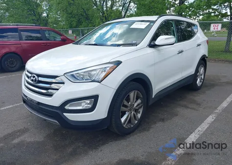 2013 Hyundai Santa Fe Sport 2.0T from USA, damaged, VIN 5XYZU3LA8DG087843